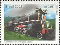 [Steam Locomotives in Brazil - Locomotive Number 370, type DTK]