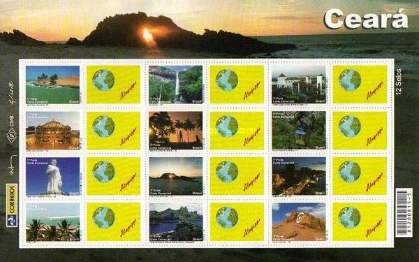 [Views of Ceará - Personalized Stamps, type ]