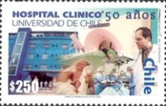 [The 50th Anniversary of University of Chile Clinical Hospital, type BQL]