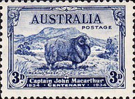 [The 100th Anniversary of the Death of Captain John Macarthur, type R2]