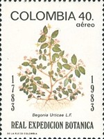[Airmail - The 200th Anniversary of Royal Botanical Expedition from Spain to South America, type AYU]