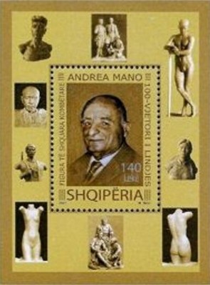 [Prominent Albanians - Andrea Mano, 1919-2000, type ]