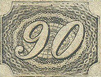 [Value Stamps - Greyish or Yellowish Paper, type B3]
