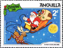 ["The Night Before Christmas" - Scenes from Walt Disney, type PO]