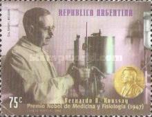 [The 50th Anniversary of the Award to Bernardo Houssay of Nobel Prize for Medicine and Physiology, 1997, type CCL]