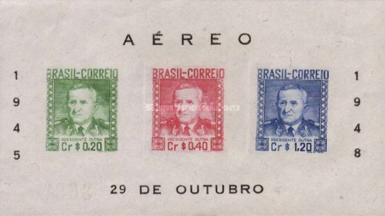 [President E.G. Dutra, 1885-1974, type ]
