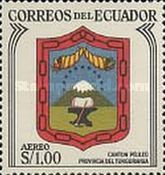 [Airmail - Cantonal Arms of Province of Tungurahua, type AMC]