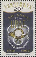 [The 50th Anniversary of Postal Union of the Americas and Spain, type ACZ]
