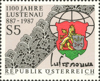 [The 1100th Anniversary of Lustenau, type BBV]
