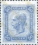 [Emperor Franz Josef I, 1830-1916 - With Varnish Bars, type U2]