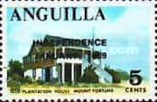 [Number 17-31 Overprinted "INDEPENDENCE JANUARY, 1969", type F1]