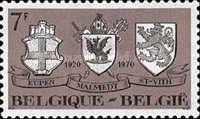 [The 50th Anniversary of Eupen, Malmedy and St.Viths Affiliation to Belgium, type AMT]