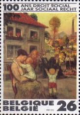 [The 100th Anniversary of Social Welfare, type BJZ]