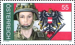 [The 50th Anniversary of the Austrian Federal Army, type CBR]