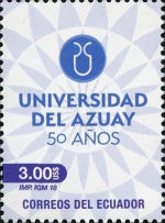 [The 50th Anniversary of the University of Azuay, type EQT]