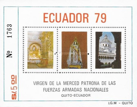 [Virgin of Mercy, Patron Saint of Ecuadorian Armed Forces, type XPR]