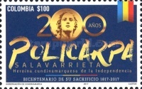 [The 200th Anniversary of the Death of Policarpa Salavarrieta, 1795-1817, type CWL]