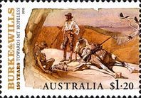 [The 150th Anniversary of Burke and Wills Crossing Australia, type DKR]