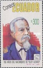 [The 150th Anniversary of the Birth of General Eloy Alfaro, 1852-1912, type CDI]