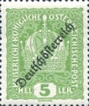 [Stamps of 1916-1917 Overprinted "Deutschösterreich", type AW1]