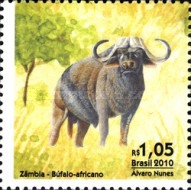 [Diplomatic Relations Zambia-Brazil - Wildlife, type EIG]