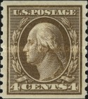 [George Washington - Coil Stamps, type DW75]