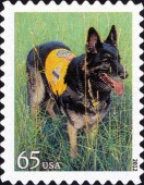 [Dogs at Work - Self-Adhesive Stamps, type FYJ]