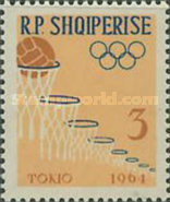 [Olympic Games - Tokyo 1964, Japan, type LW]