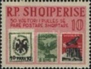 [The 50th Anniversary of Albanian Stamps, type LU]