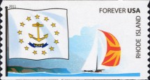 [Flags - Self-Adhesive Stamps (44 cents), type FWO]