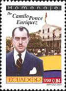 [The 90th Anniversary of the Birth of Camilo Ponce Enriquez, 1912-1976, type CST]