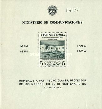 [The 300th Anniversary of the Death of Pedro Claver, type ]