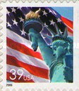 [Lady Liberty Flag - Self-Adhesive Booklet Stamp, type ESY16]