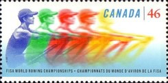 [The 23rd World Rowing Championships, St. Catharines, type BMH]