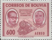 [Airmail - Yacuiba-Santa Cruz Railway Inauguration, type ID3]