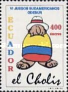 [The 6th South American Games, Cuenca, type CKJ]
