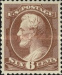 [Design of 1873 Re-Engraved - 3 Lines Between Edge of Panel and Outside Stamp, type AI8]