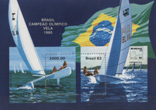 [International Stamp Exhibition "Brasiliana 83" - Rio de Janeiro, Brazil, type ]