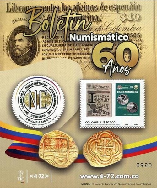 [The 60th Anniversary of the Numismatic Bulletin, type ]