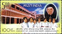 [Convent of Jesus and Mary, Ambala Cantt, type CUU]
