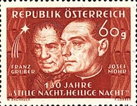[The 130th anniversary of the "Silent Night Holy Night" Stamp, type PW]