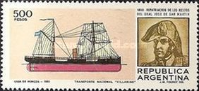 [The 100th Anniversary of the Return of General Jose de San Martin's Remains, type ARS]