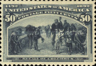 [Columbian Exposition Issue, type BQ]