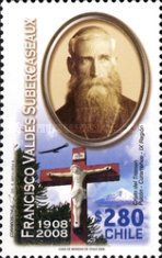 [The 100th Anniversary of the Birth of Fray Francisco Valdes Subercaseaux, 1908-1982, type BYO]