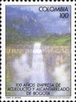 [The 100th Anniversary of Bogota Water Supply and Sewerage Organization, type BCL]