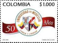 [The 50th Anniversary of Medellin University, type BSV]