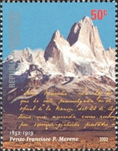 [The 150th Anniversary of the Birth of Doctor Francisco P. Moreno, 1852-1919, type COY]