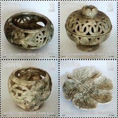 [Albanian National Handicrafts - Works in Stone, type ]