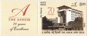 [The 70th Anniversary of The Ashok, New Delhi - Personalized Vignette, type FPV]