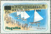 [Number 462, 463 & 474 Overprinted "U.P.U CONGRESS, HAMBURG 1984", type RB3]
